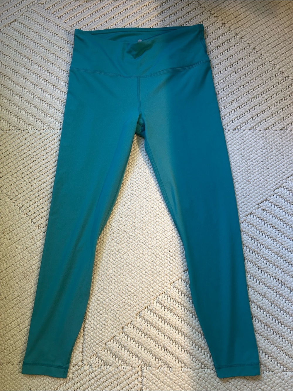 Yogalicious Teal Yoga Leggings – Size M – Buttery Soft